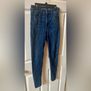 American Eagle Women’s Dark Blue Jeans